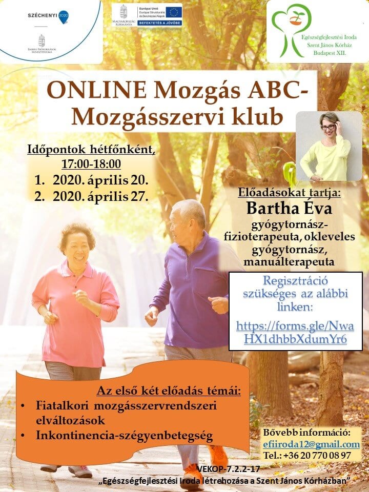 Online Mozgás ABC-Mozgásszervi klub