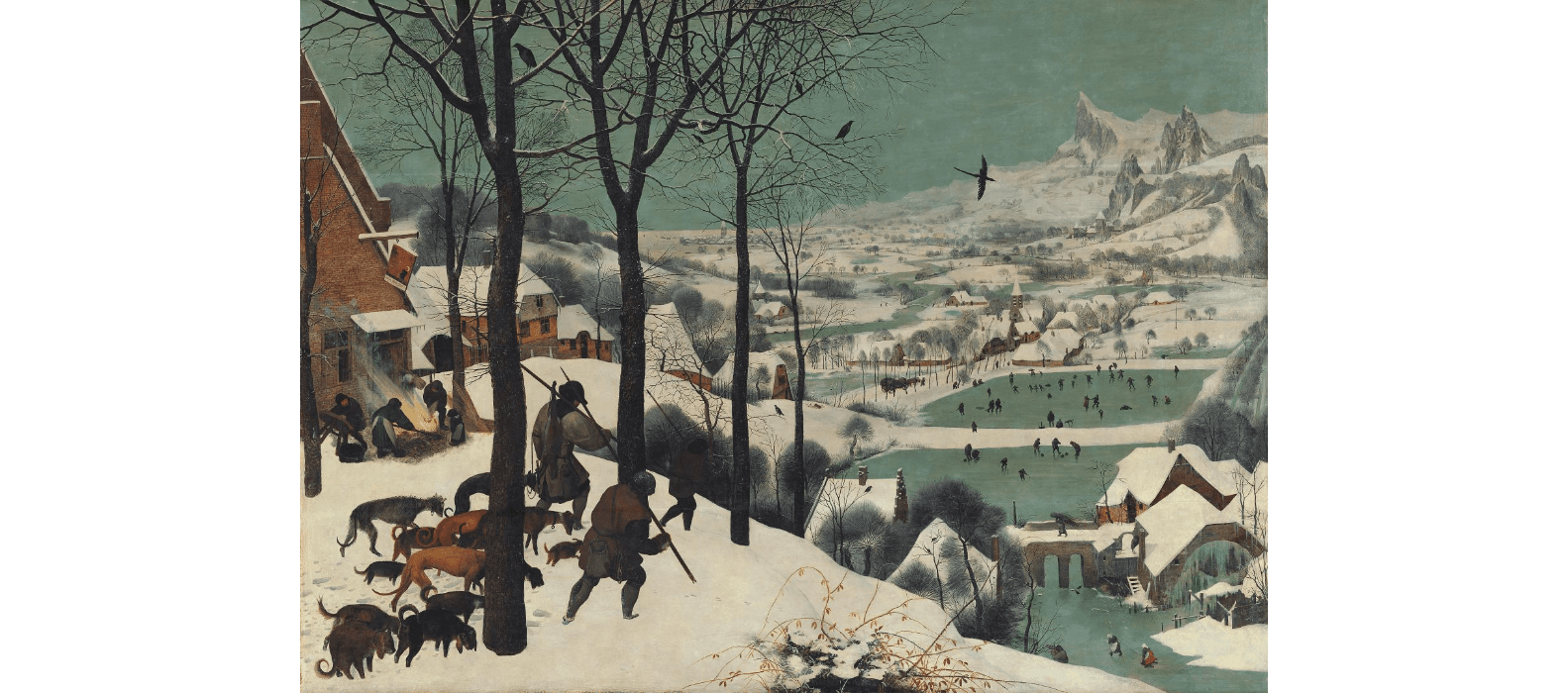 Id. Pieter Bruegel: Hónapábrázolások
