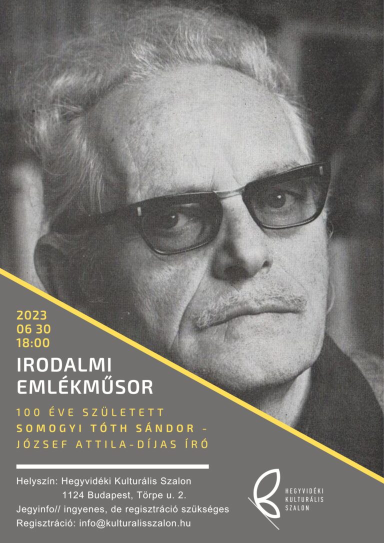 Somogyi Tóth Sándor 100