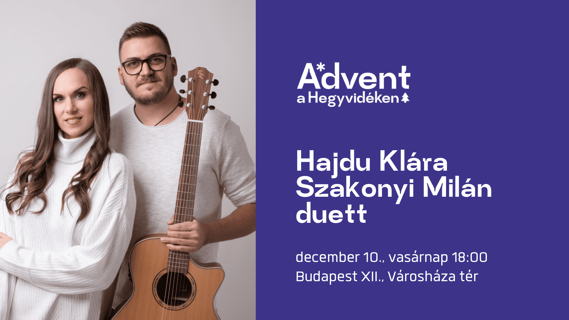 Hajdu Klára és Szakonyi Milán duett