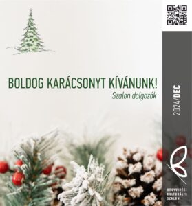 decemberi programfüzet