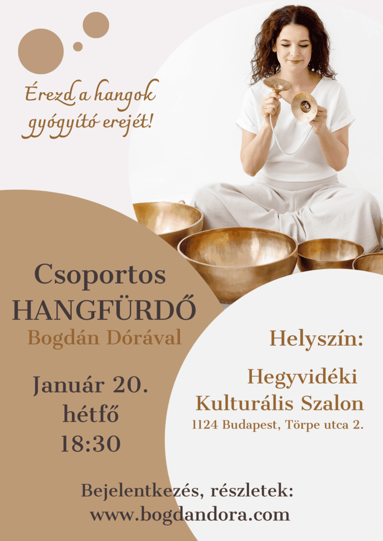 Csoportos hangfürdő